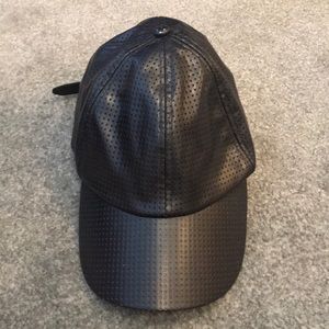 Leather hat